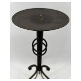 Decorative Wrought Iron Candlestick Holder