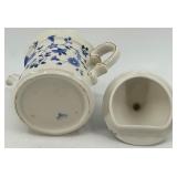 Antique Blue and White Windsor Porcelain Collection