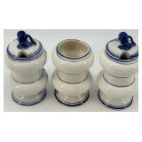 Antique Blue and White Windsor Porcelain Collection