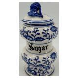 Antique Blue and White Windsor Porcelain Collection