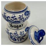 Antique Blue and White Windsor Porcelain Collection