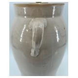 Unmarked Redwing Stoneware Butter Churn with Lid and Plunger