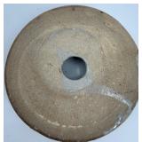 Unmarked Redwing Stoneware Butter Churn with Lid and Plunger