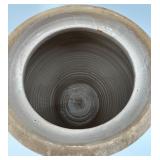 Unmarked Redwing Stoneware Butter Churn with Lid and Plunger