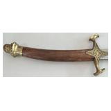 Shamshir Warrior Sword with Scabbard