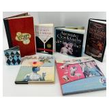 Collection of 7 Bartending and Cocktail Books including Vintage and Modern Guides