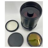 Set of Optical Camera Lenses with Filters and Carrying Case