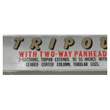 Focal Tripod with Vintage Cameras and Accessories