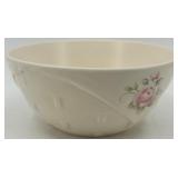 Set of 4 Pfaltzgraff Mixing Bowls with Rose Tea Floral Design