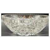 Set Anchor Hocking Pressed Glass Bowls and Platter