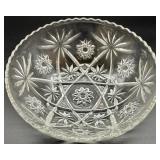 Set Anchor Hocking Pressed Glass Bowls and Platter