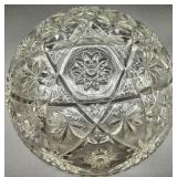 Set Anchor Hocking Pressed Glass Bowls and Platter