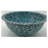 Collection of Vintage Ceramic and Glassware Including Blue Bull Pitcher