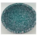 Collection of Vintage Ceramic and Glassware Including Blue Bull Pitcher