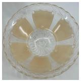 Lot of Vintage Glass Light Fixture Covers with Mounting Hardware