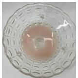 Lot of Vintage Glass Light Fixture Covers with Mounting Hardware