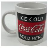 Set of 5 Coca-Cola Themed Mugs by Gibson