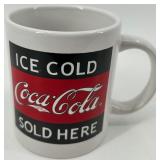 Set of 5 Coca-Cola Themed Mugs by Gibson