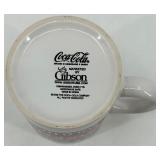 Set of 5 Coca-Cola Themed Mugs by Gibson