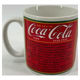 Set of 5 Coca-Cola Themed Mugs by Gibson