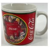 Set of 5 Coca-Cola Themed Mugs by Gibson