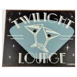 Retro Metal Sign Collection and Pontiac Serving Tray