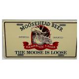 Set of 3 Vintage Beer Advertising Metal Signs