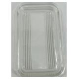 Vintage Pyrex Red Refrigerator Dish with Glass Lid