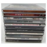 Collection of 12 Country and Pop Music CDs from Various Artists