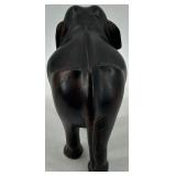 Handcrafted Wooden Elephant Figurine - Made in India