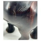 Handcrafted Wooden Elephant Figurine - Made in India