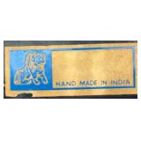 Handcrafted Wooden Elephant Figurine - Made in India