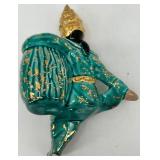 Pair of Vintage Mid-Century Shelf Sitter Planters