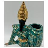 Pair of Vintage Mid-Century Shelf Sitter Planters