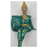 Pair of Vintage Mid-Century Shelf Sitter Planters