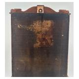 Vintage Gilbert Wall Clock with Oak Wood Case