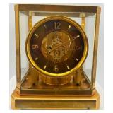 Vintage LeCoultre Atmos Clock with Gold Finish