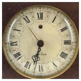 Vintage Seth Thomas Electric Alarm Clock with Square Wooden Case