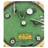 Vintage Kal-Klok Art Deco Timer and Calendar Device