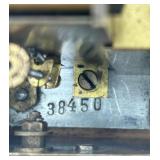 Antique Pigeon Racing Clock with Wooden Case