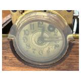 Antique Pigeon Racing Clock with Wooden Case