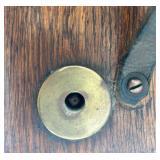 Antique Pigeon Racing Clock with Wooden Case