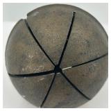 Vintage Brass Sleigh Bell with Leather Strap