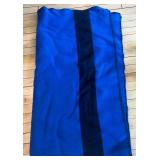 L.L. Bean Thick Blue and Black Wool Blanket