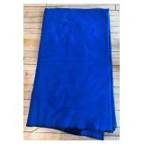 L.L. Bean Thick Blue and Black Wool Blanket