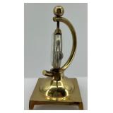 Antique Hamilton Watch Co. Pocket Watch on Decorative Brass Stand