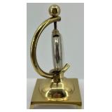 Antique Hamilton Watch Co. Pocket Watch on Decorative Brass Stand