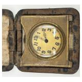 Set of 2 Vintage Eyeglasses with Folding Travel Clock