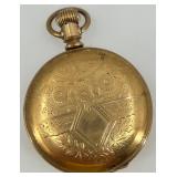 Antique Hamilton Pocket Watch in Brass Stand