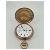 Antique Hamilton Pocket Watch in Brass Stand
